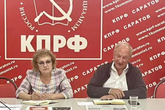 Ольга Алимова: «Провели заседание штаба Саратовского обкома КПРФ по подготовке к предстоящим выборам депутатов Государственной Думы и депутатов органов местного самоуправления, которые пройдут 20 сентября этого года»