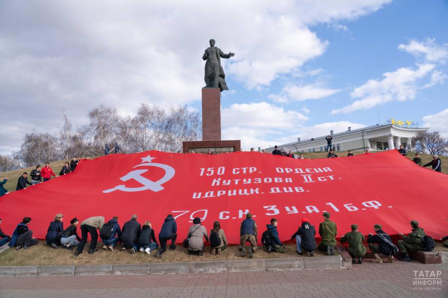 «Все для фронта», «Все для победы над врагом!». Марш-эстафета «Наша Великая Победа» в Приволжском федеральном округе